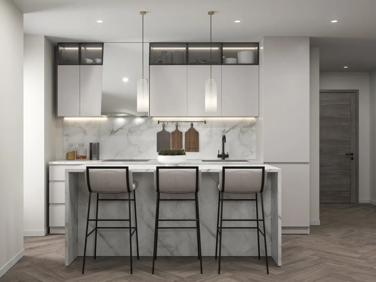 Liverpool Audley House Kitchen CGI