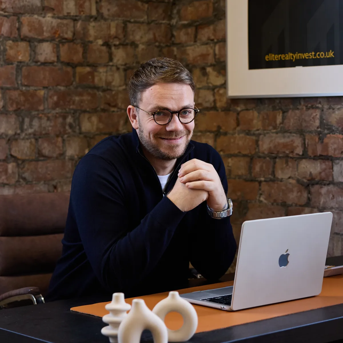 James at desk 0246