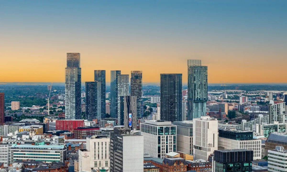 Manchester skyline